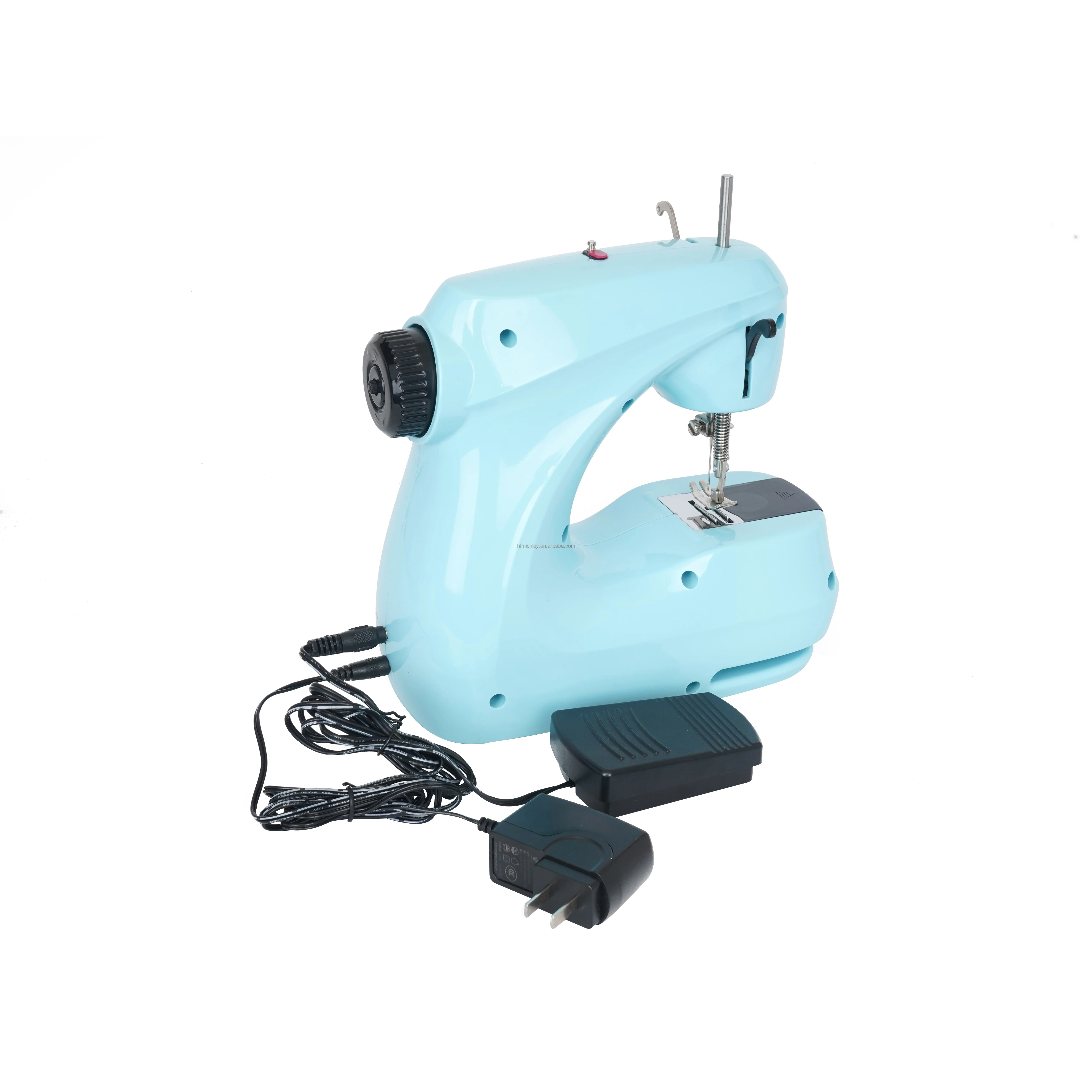 CE CB ROHS SSA sew machine for child FHSM-211 Single Needle Mini Sewing Machine battery