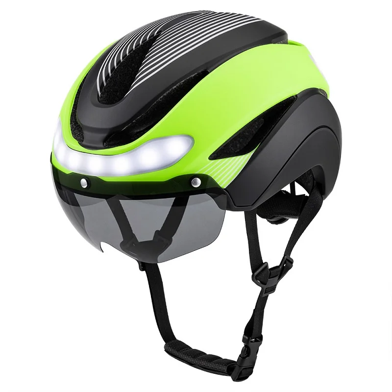 New customize Mtb bike helmets multiple colors choices from city road night riding with turn signal bicycle cycling helmet