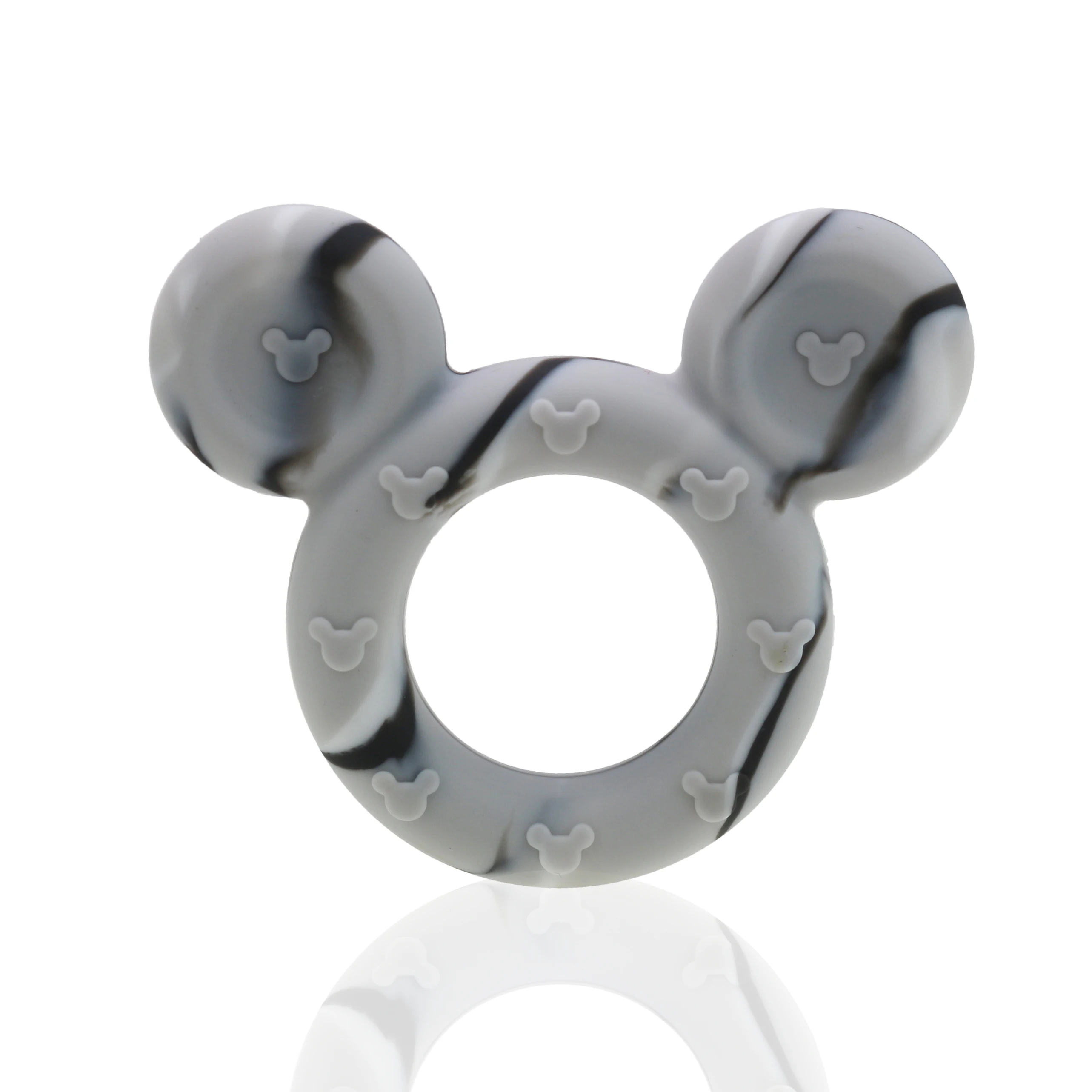 2021 silicone baby teether Baby Teething Mickey Silicone  Cartoon Chew Pendant Nursing Teether