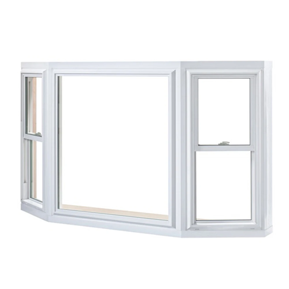 Lukliving большой вид двойное остекление стекло звукоизоляционные алюминиевые окна дизайн эркеры