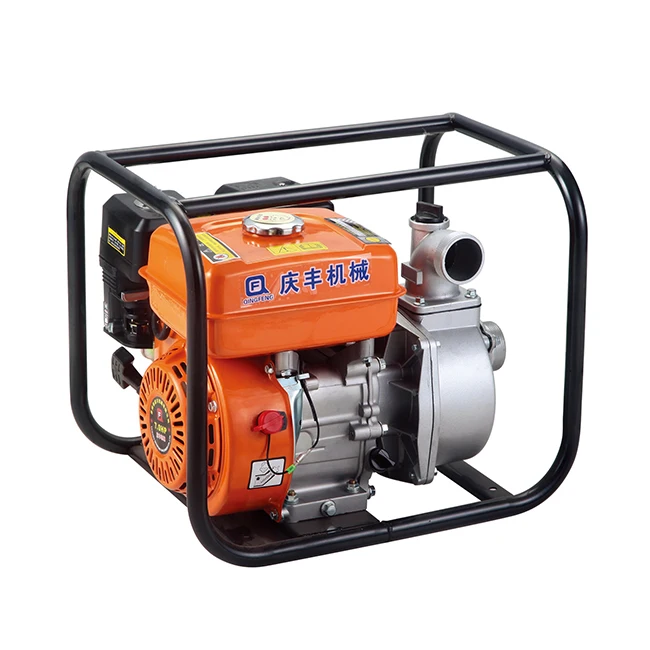 6.5 HP pressurized high head gasoline engine recoil start water pump