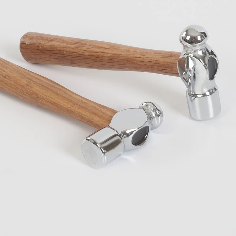 High quality small round head hammer with wood handle