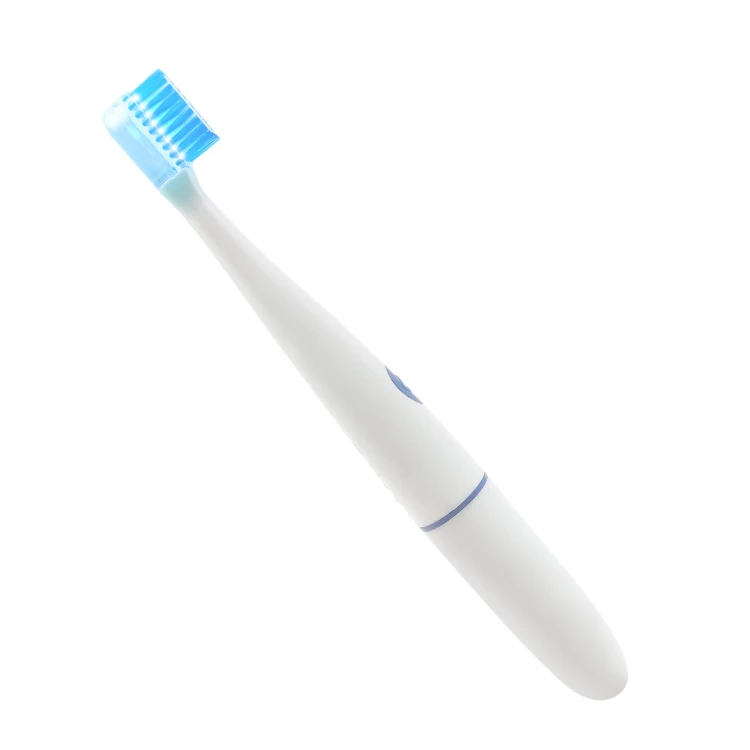 Oral care B type blue led vibration whiten teeth toothbrush led light kit refill charcoal brush head toothbrush