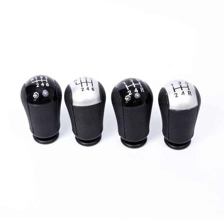 Gear Shift Stick Knob Black Leather for ford focus mk1 XS4R-7217-AA, 1069044