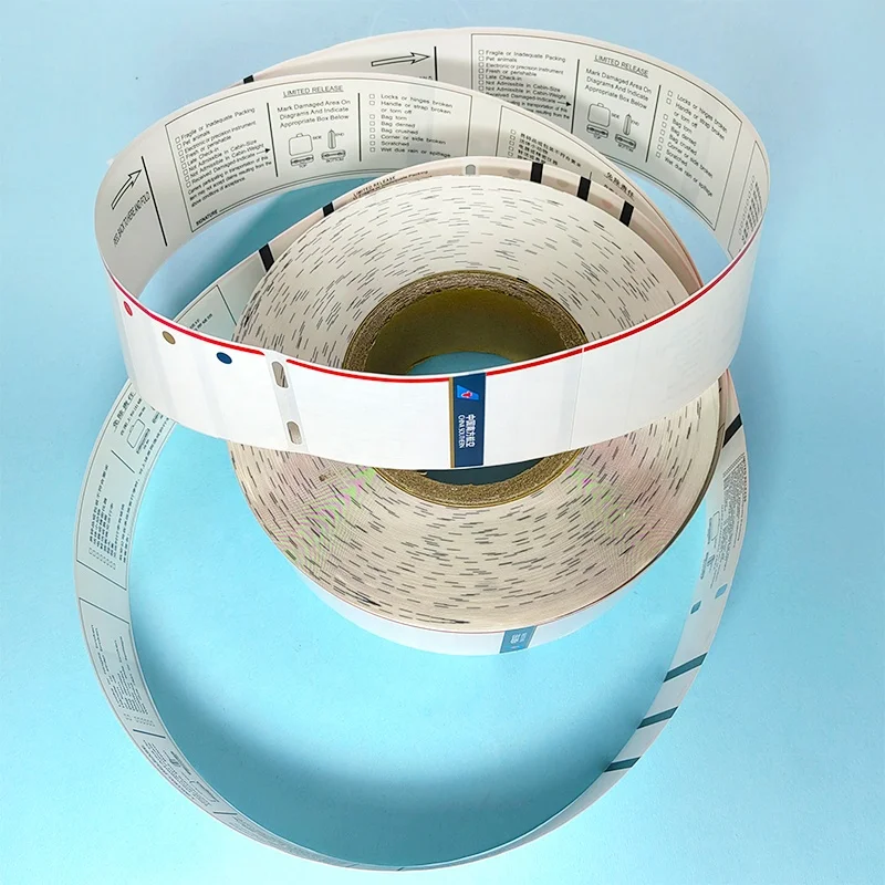 Wholesale Custom thermal paper Airline air flight tickets Boarding Pass Printing Airplane Ticket High quality Card Printing