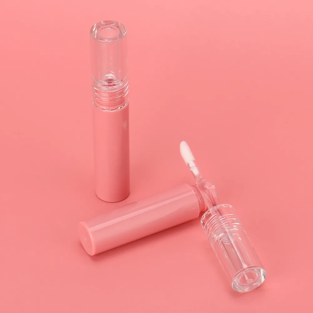 Custom 5ml Lip Gloss Tube Recyclable Empty Lip Gloss Container Lipstick Cosmetic Packaging Custom Color Screen Printing 8ml