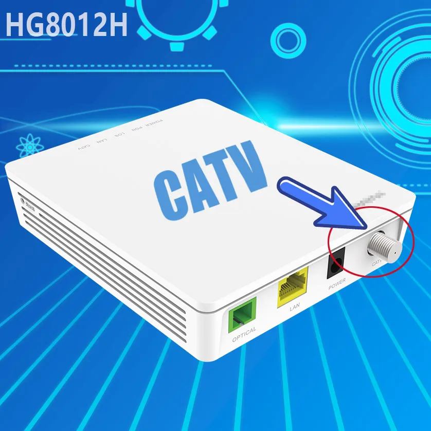 Мини-маршрутизатор GPON ONU ONT CATV модем HG8012H 1GE Lan интернет оптический узел APC FTTH совместимый с ZTE