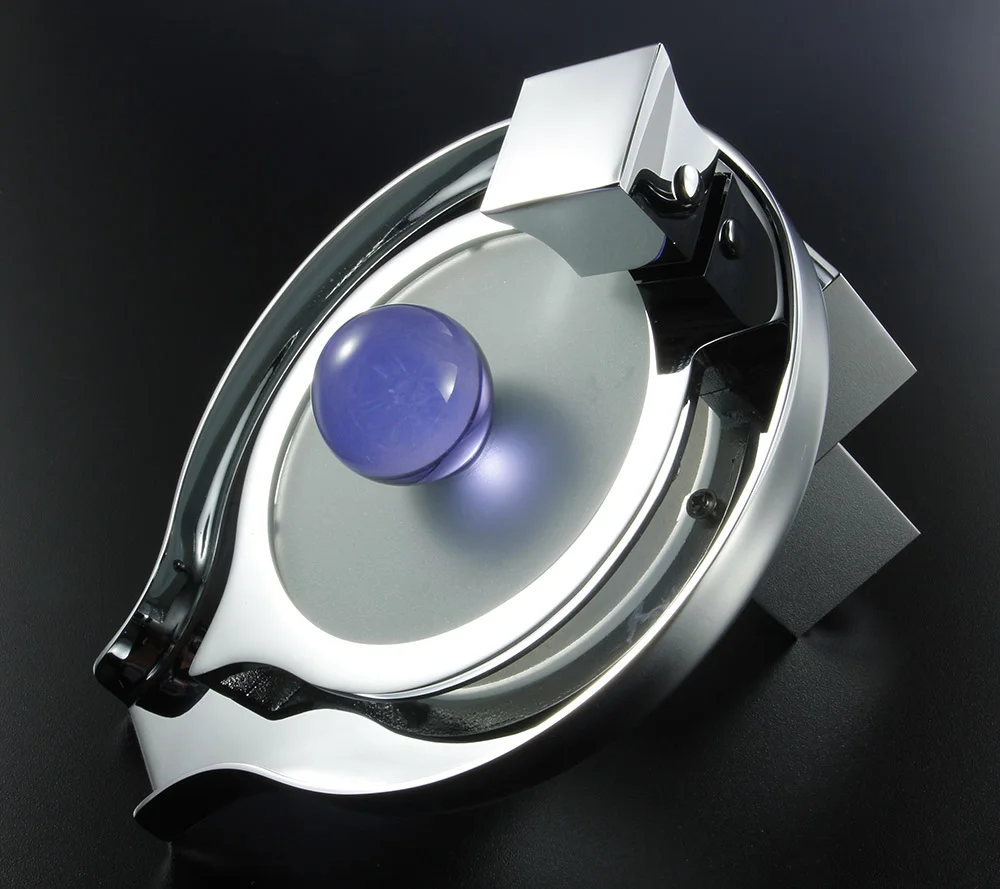 Modern Waterfall Bathroom Single Handle Faucet Temperature 3 Colors Change LED Waterfall Sink Faucet