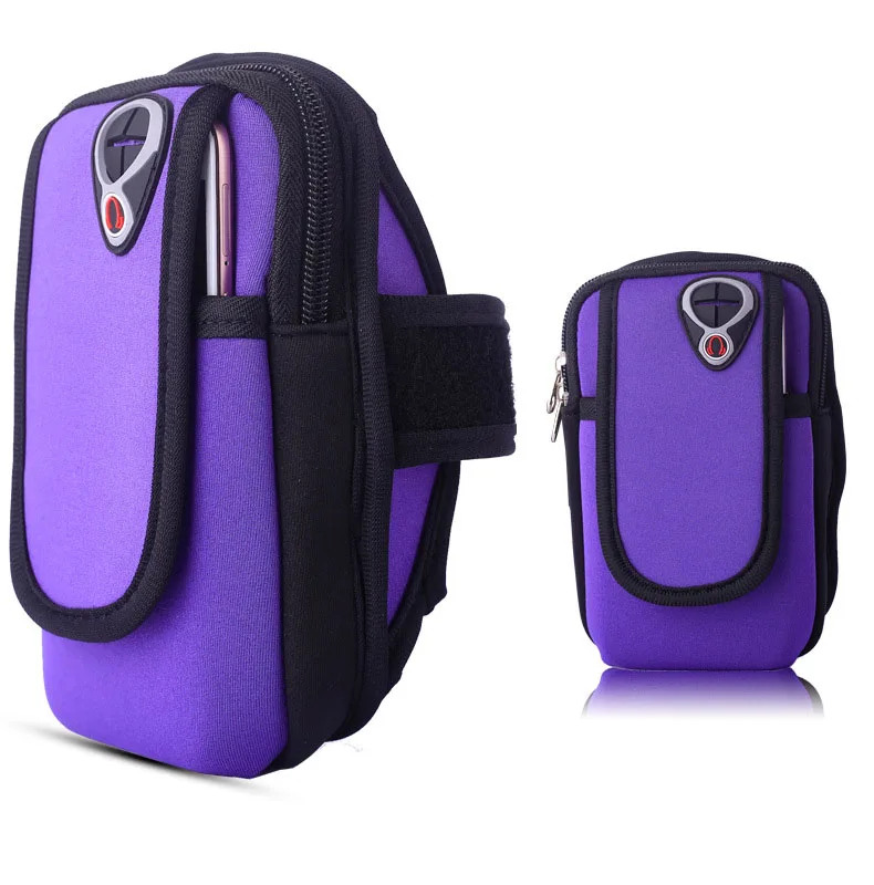 Cell Phone Armband Pouch Running Armband for iPhone Running Arm Bag Gym Phone Holder Sports Arm Bands for Exercise Fitness