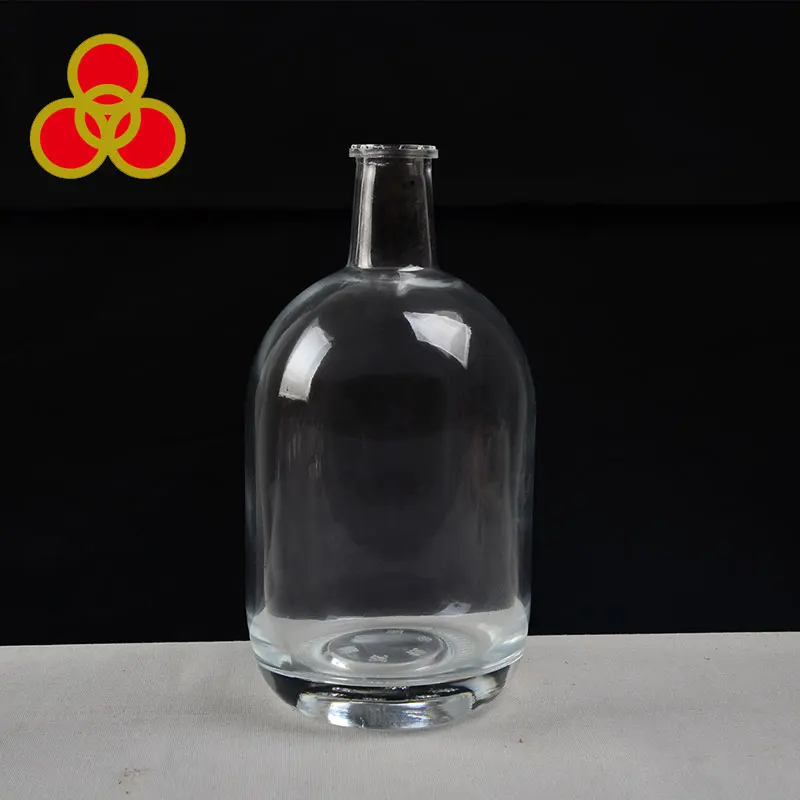 Оптовая продажа Производители бутылок для джина стеклянная Пустая бутылка