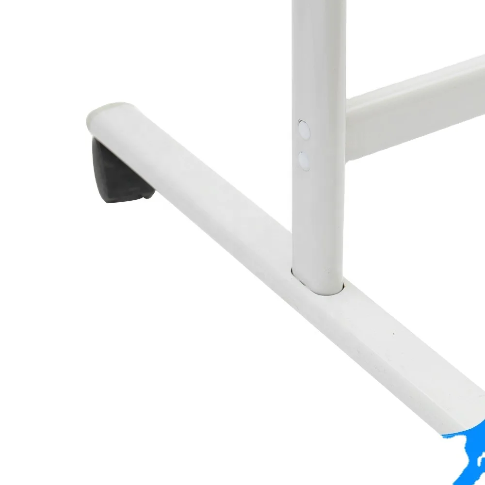 stand  double side movable wheel   Mobile pivoting whiteboard  for office and meeting room