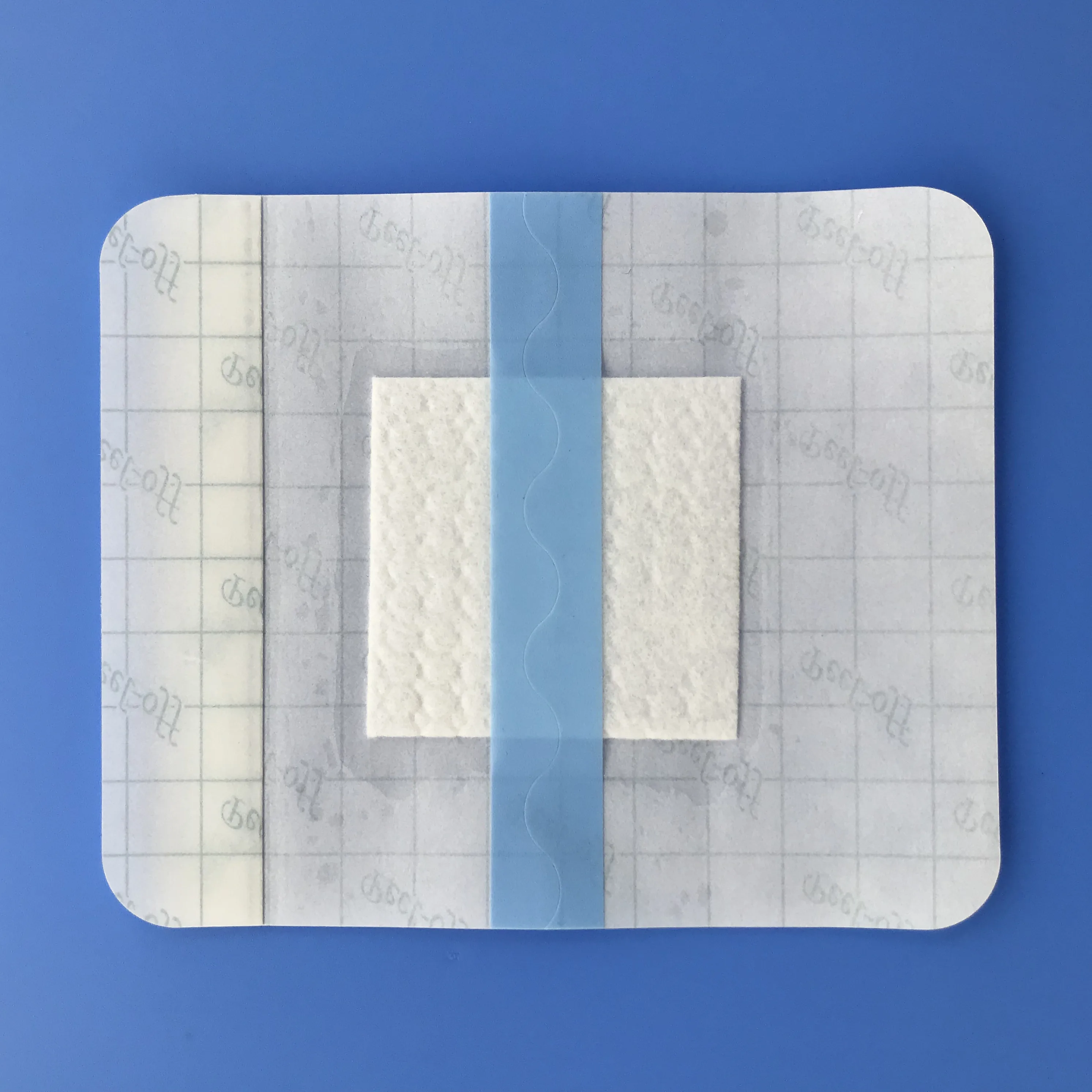 medical waterproof PU surgical wound dressing plaster Transparent Film Dressing with Pad