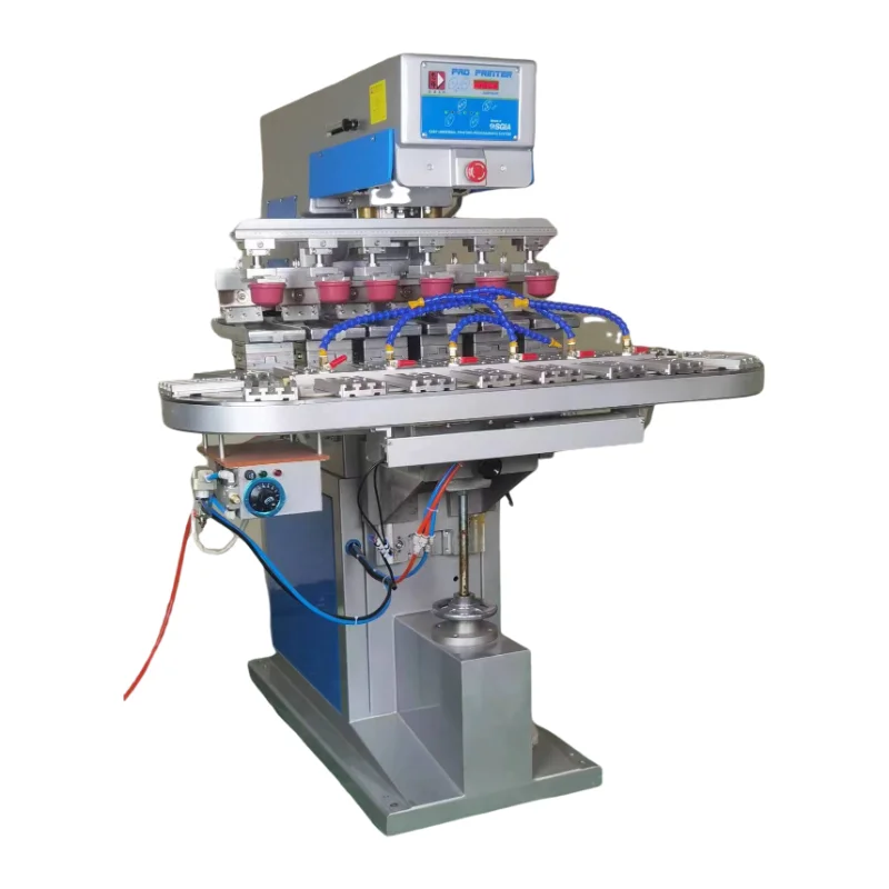 Classic 6 Color Pad Printer China Label Printing Machine for Small Business Label Printer