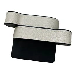 2023 New ArrivaL Car Front Seat Side Organizer Seat Console Car Gap Filler Organizer Storage Box with Cup Holder