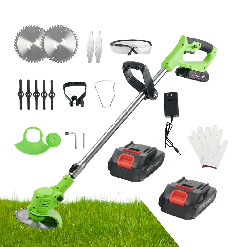 Original factory li-ion battery powered garden brush cutter grass cutting machine electric cordless power trimmers