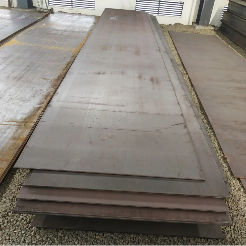 High Quality 2MM Steel Sheet Black Iron Sheet Metal Shipbuilding Steel Plate