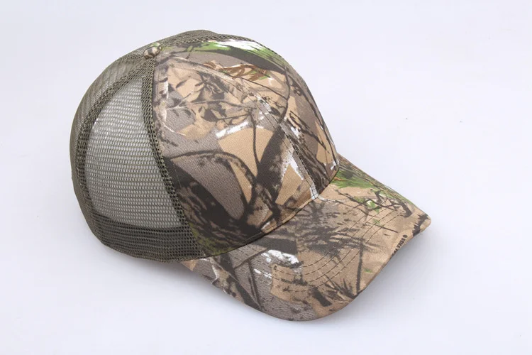 Factory Oem Fashion Customizable Camouflage Outdoor Sport Hats Multiple Styles Logo Choice Baseball Caps