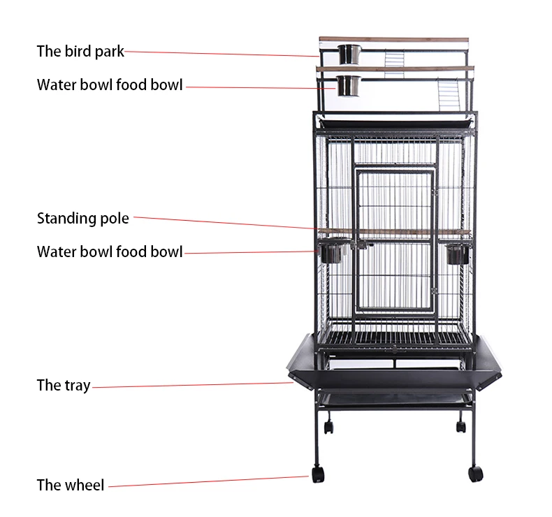 Custom high quality reptile breeding box birds breeding box birds cages breeding box with