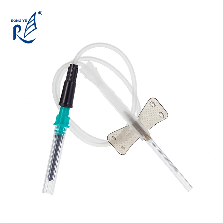 butterfly needle medical supplies vacuum blood needle sterile butterfly blood collection needle