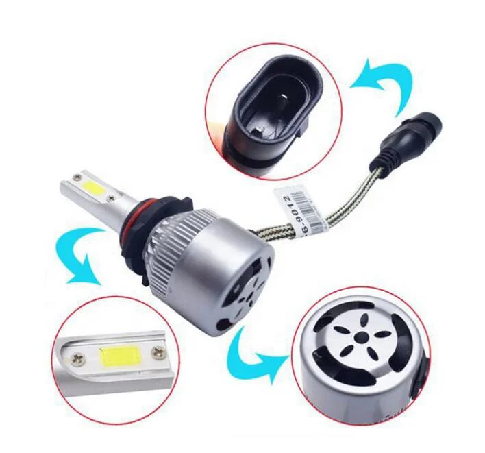 
MACAR Lower price high quality C6 car led headlight H7 H8 h11 9005 9006 