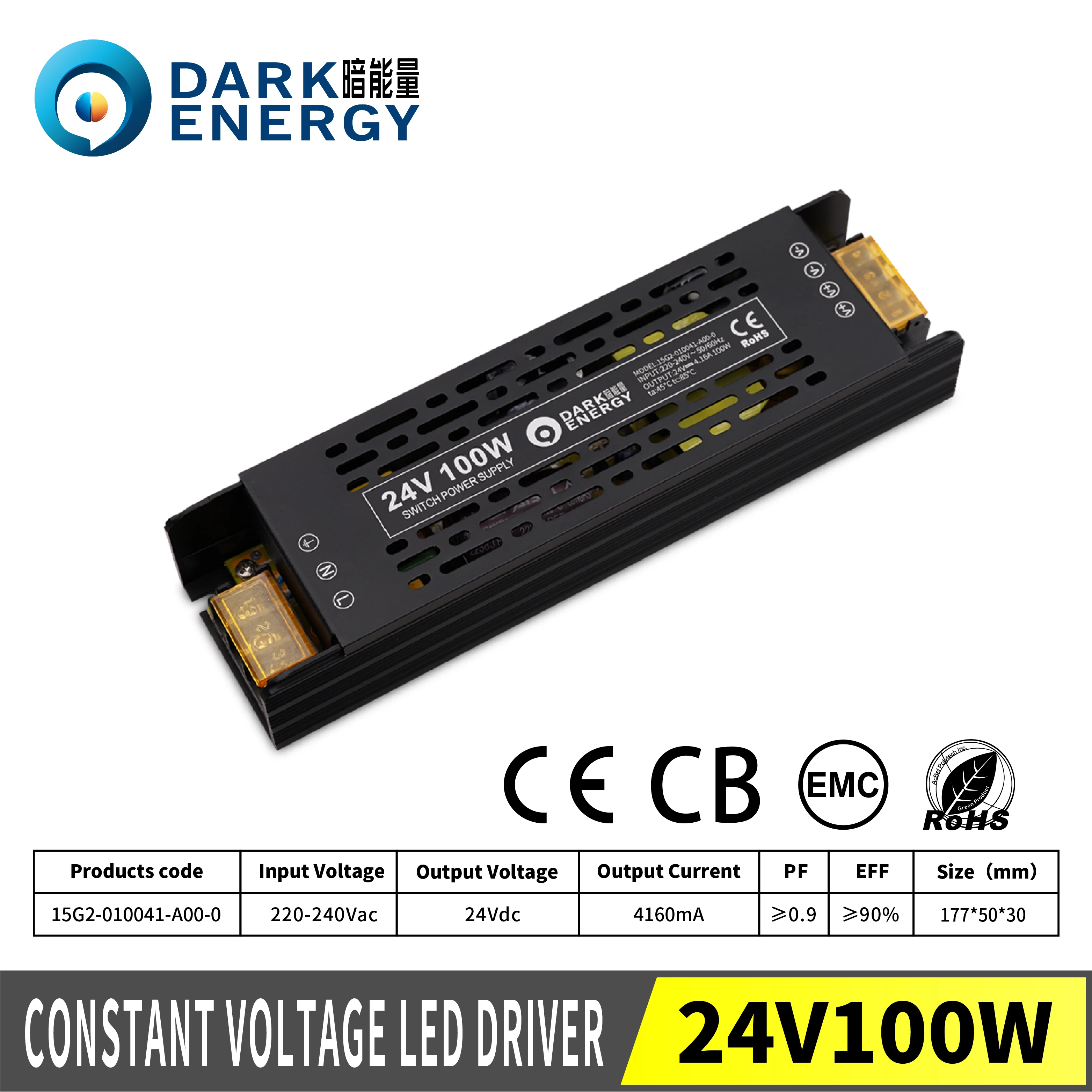 Factory Wholesale DC 12V 24V LED Slim Power Supply 60W 100W 200W 300W 400W Switching Power Supply For Light Box