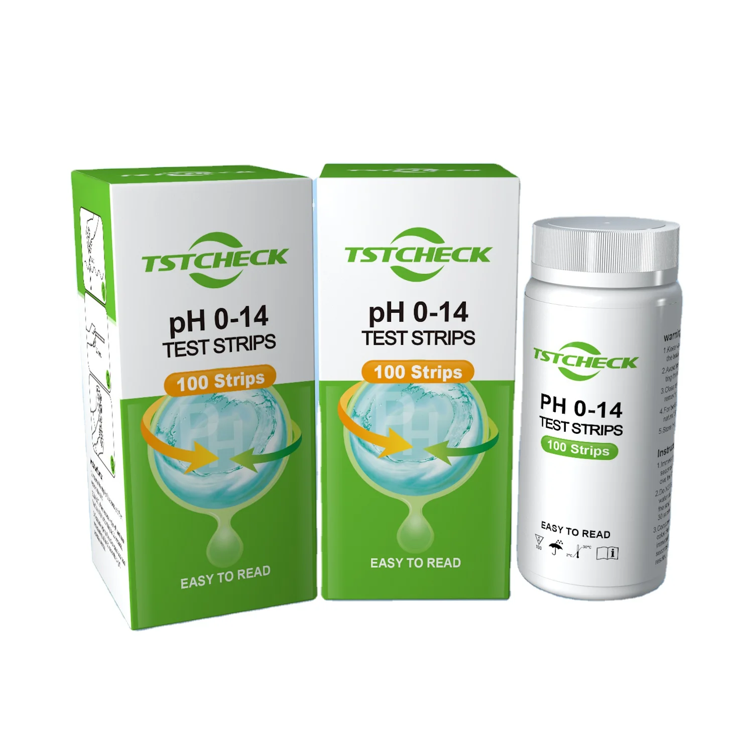 Hot sale good factory pH balance of urine saliva pH test strips 0-14 pH test kit