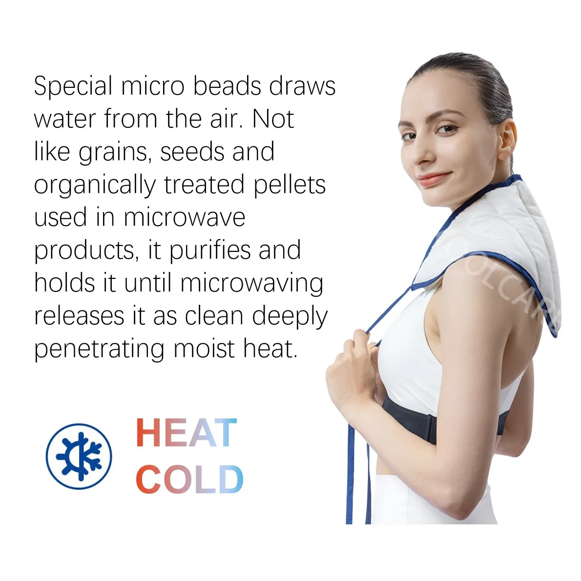 Black Night Sleep Hot Cold Reusable Micro Beads Heat Pack Warm Therapy Dry Eye Mask