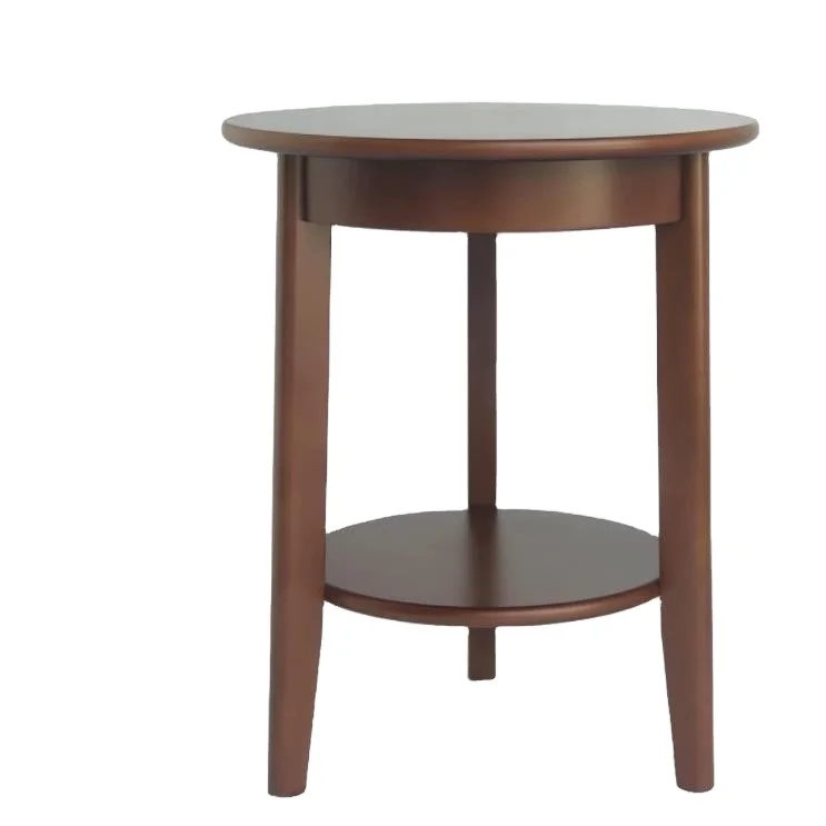 Wooden Round table Solid wood  Living Outdoor Room Modern Furniture