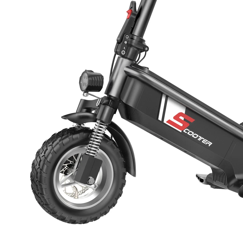EU warehouse PXID F1 500w 10inch electric scooter with seat for heavy adults  and peadals for standing up multiple choice