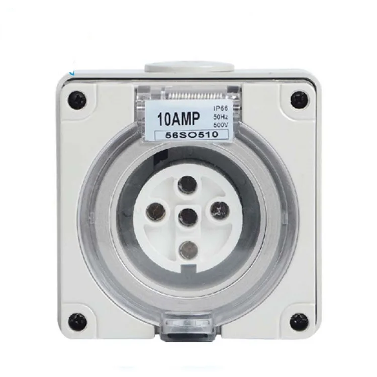 56SO520 3pin 3 pole 1P+N+E Australian standard waterproof wall mounting Industrial switch sockets