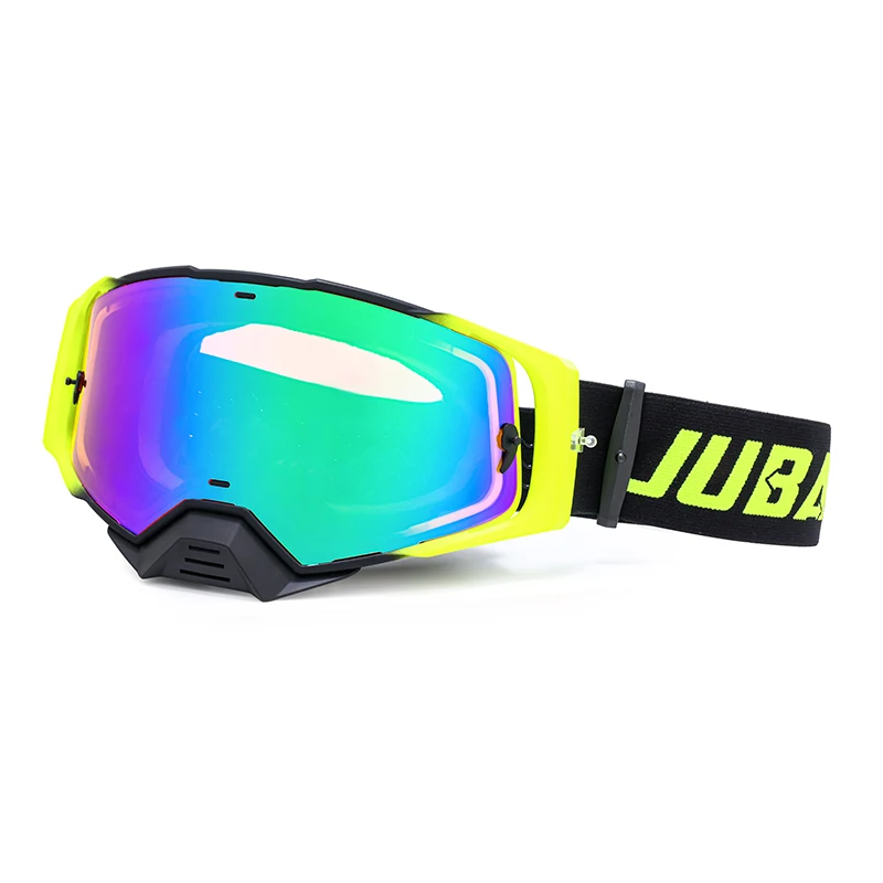 HUBO 306 dirt bike goggles otg motocross goggles tear off mx goggles custom logo UV 400 protection