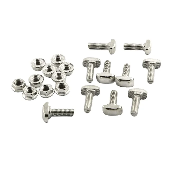 Wholesale Customized Aluminum Profile Slot Hammer Head T Bolt