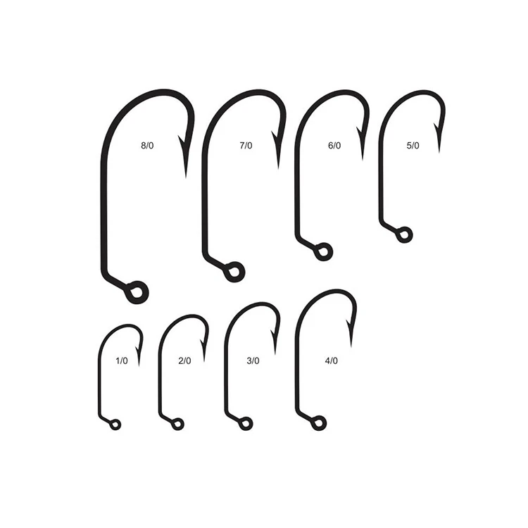 Rotated Eye O Shaughghnessy Jig And Worm Hook Jig Head 34185 Jig Hook 60