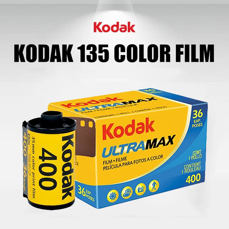 1 рулон (36 экспозиция/рулон) KODAK Ultramax 400 цвет 35 мм пленочный костюм для камеры M35 / M38