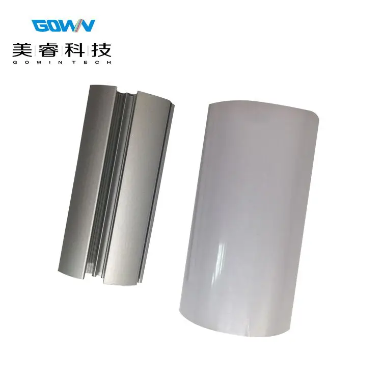 Round Shaped Aluminum LED Profile LED Channel with LED Strip Diffuser Cover for LED Channel Lights