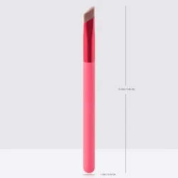 2022 Custom Private Label Professional Multi-purpose Eyebrow Squared Off Makeup Brush Eye Brow Smooth Brush