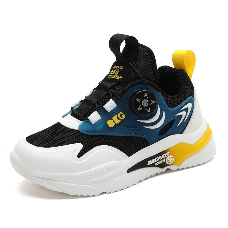 New Versatile Kids Casual Shoes Convenient Shoelaces Sports Shoes Super Breathable Outdoor Children Shoes