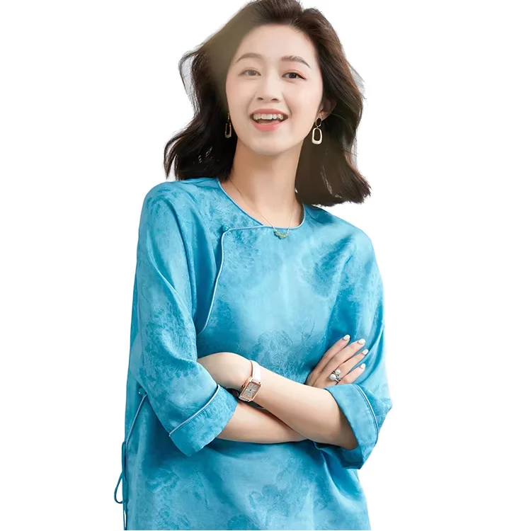 Hanfu современный стиль Тан костюм для взрослых китайская сказочная древняя одежда весны и лета