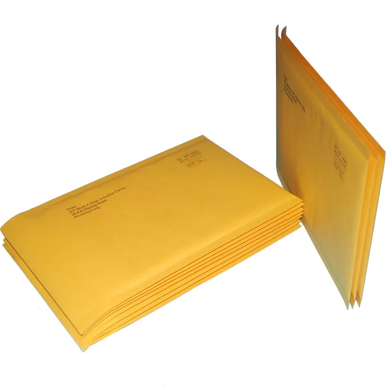 Самозапечатывающийся крафтовый пузырчатый конверт 4x7 высокого качества для почтовых отправлений мягкий доставки