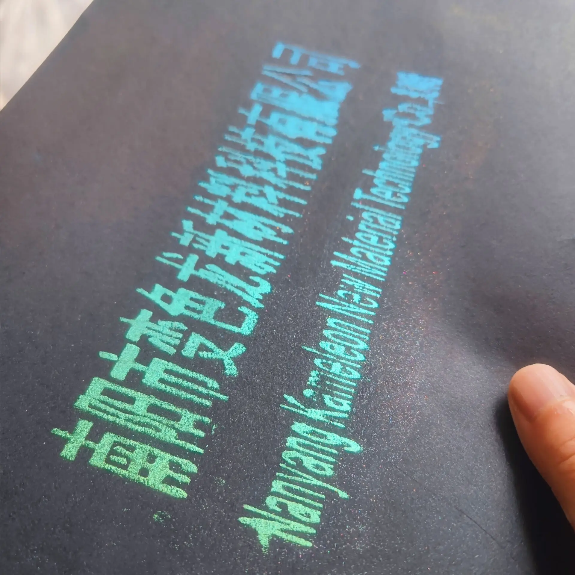 Wholesale chameleon optical variable colorshifting Screen printing ink Green to Blue