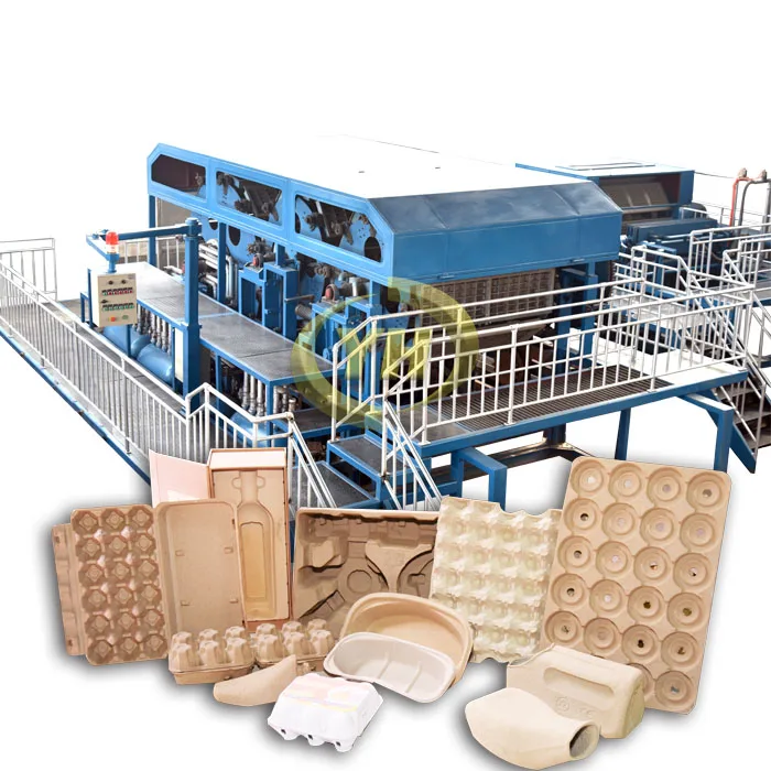 
Biodegradable take away food container making machine 