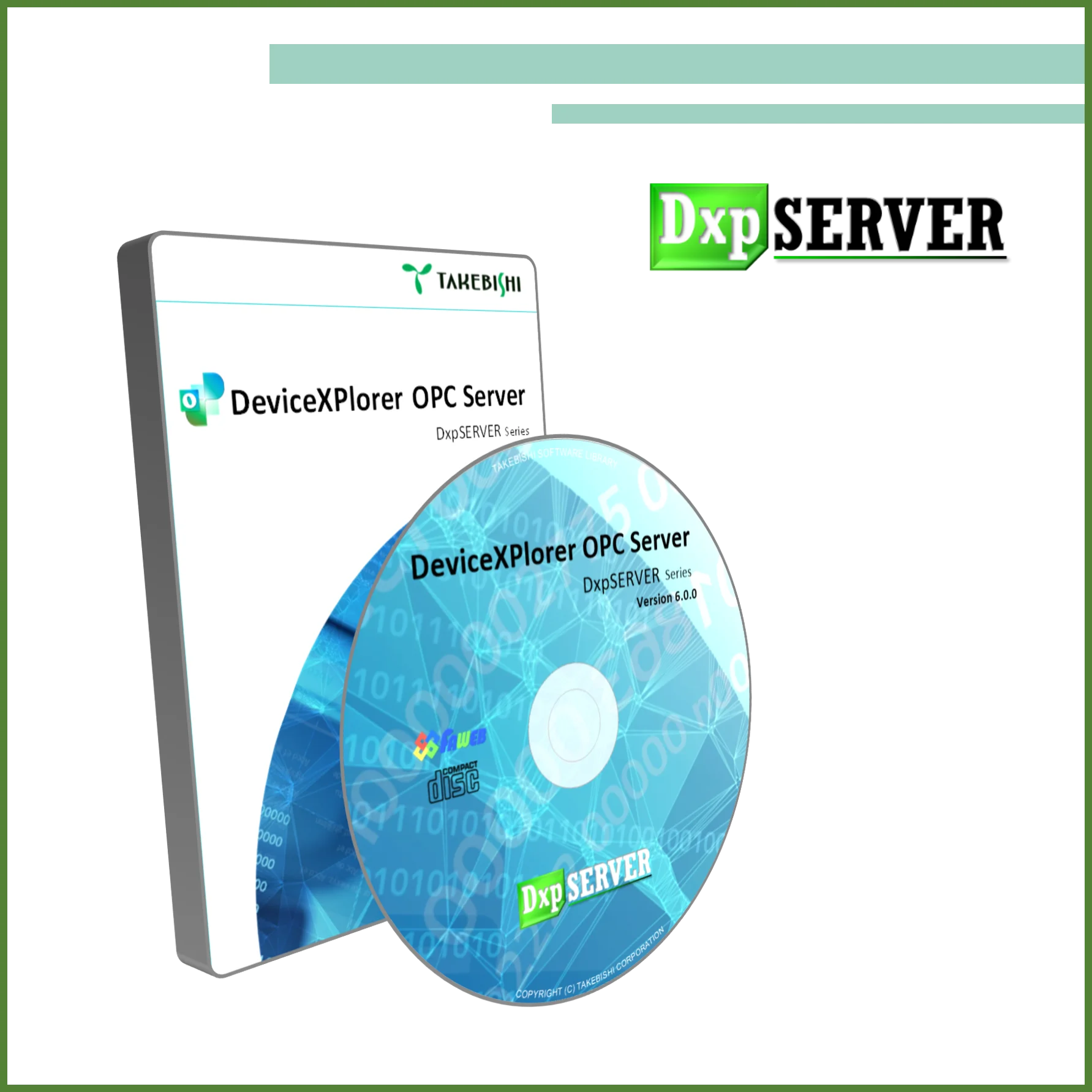 For HMI and SCADA industrial communication IoT solutions OPC Server DxpSERVER factory automation