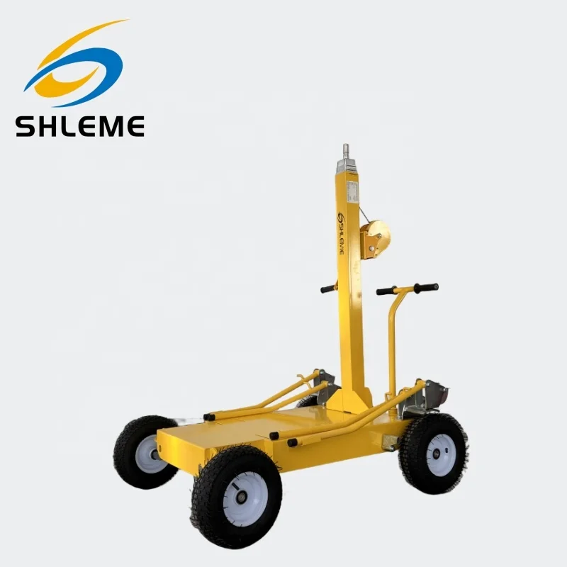 3.8m Adjustable Telescopic Mast Mobile Cart Trolley Sales & Supplier