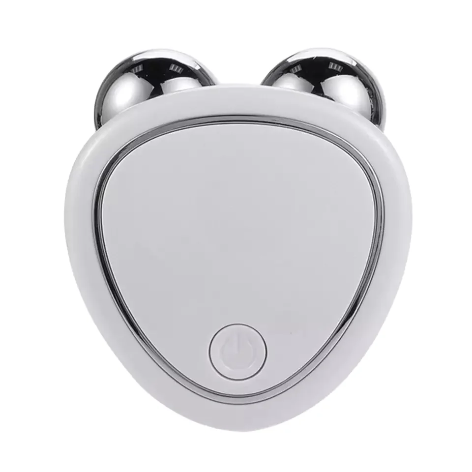 Microcurrent ems Simple Cute Mini Electric EMS Machine Portable Firming Wrinkle Skin