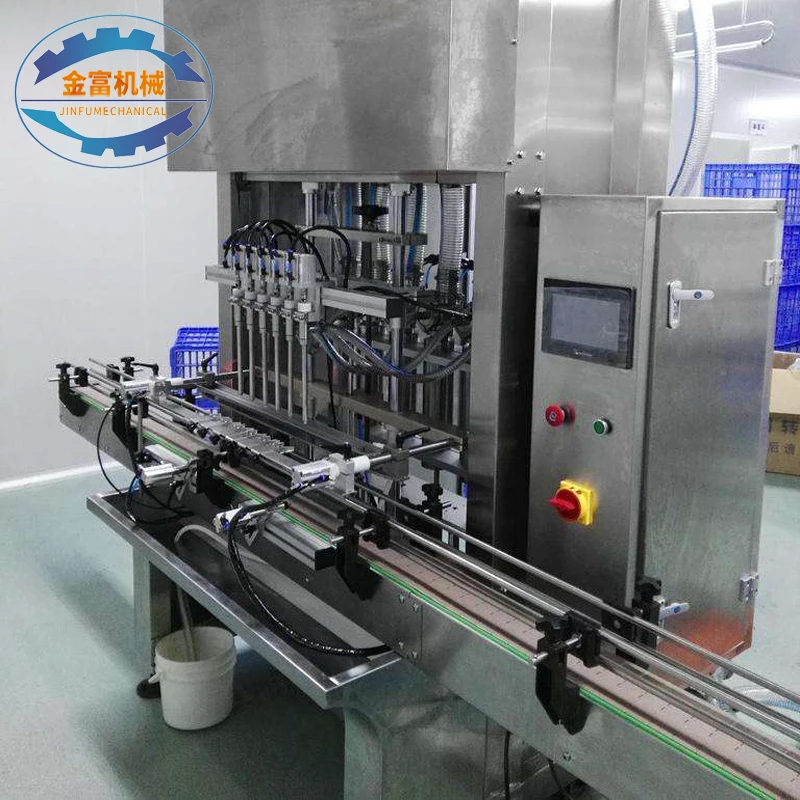 Beverage process equipment 8 nozzles   glass Bottles soda water Filling machine