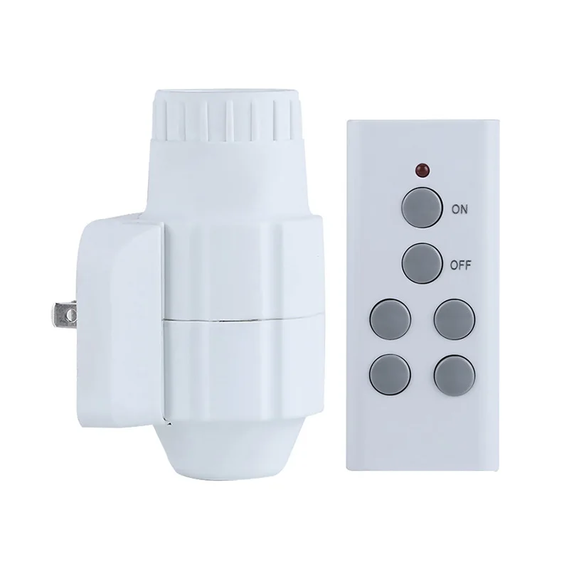 Remote control Screw Shell Light Switch Electric lamp holder