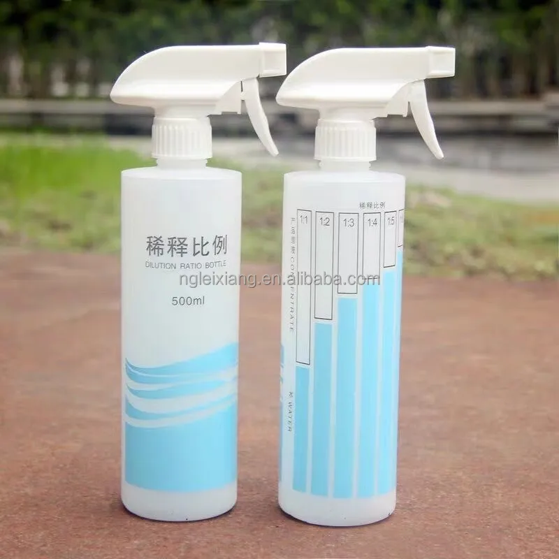 Eco-friendly Spray Bottle Household Care Cleaning Ratio Bottle Amway Product Dilution Spray Bottle for disinfection
