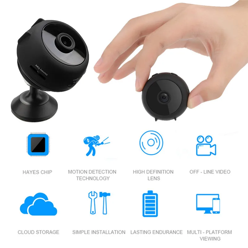 HD 1080P A11 A9 Mini Camera Spy Camera Hidden Wireless CCTV Cameras With Night Vision Cloud Storage