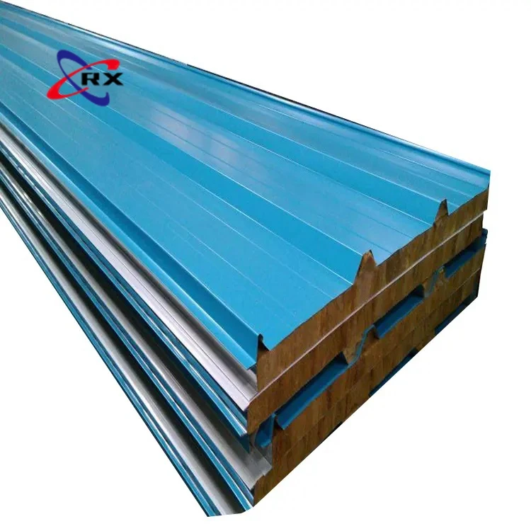 Cheap sandwich panel roofing steel metal sheet corrugated metal roofing for sale