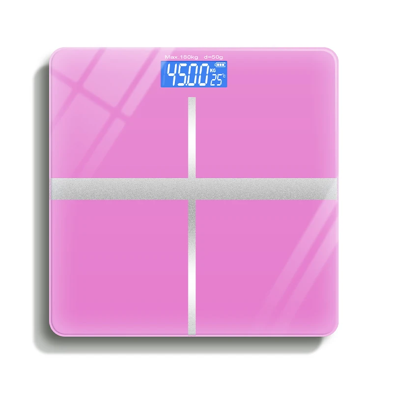 Household scale electronic glass digital weighing digital bathroom weighing scale
